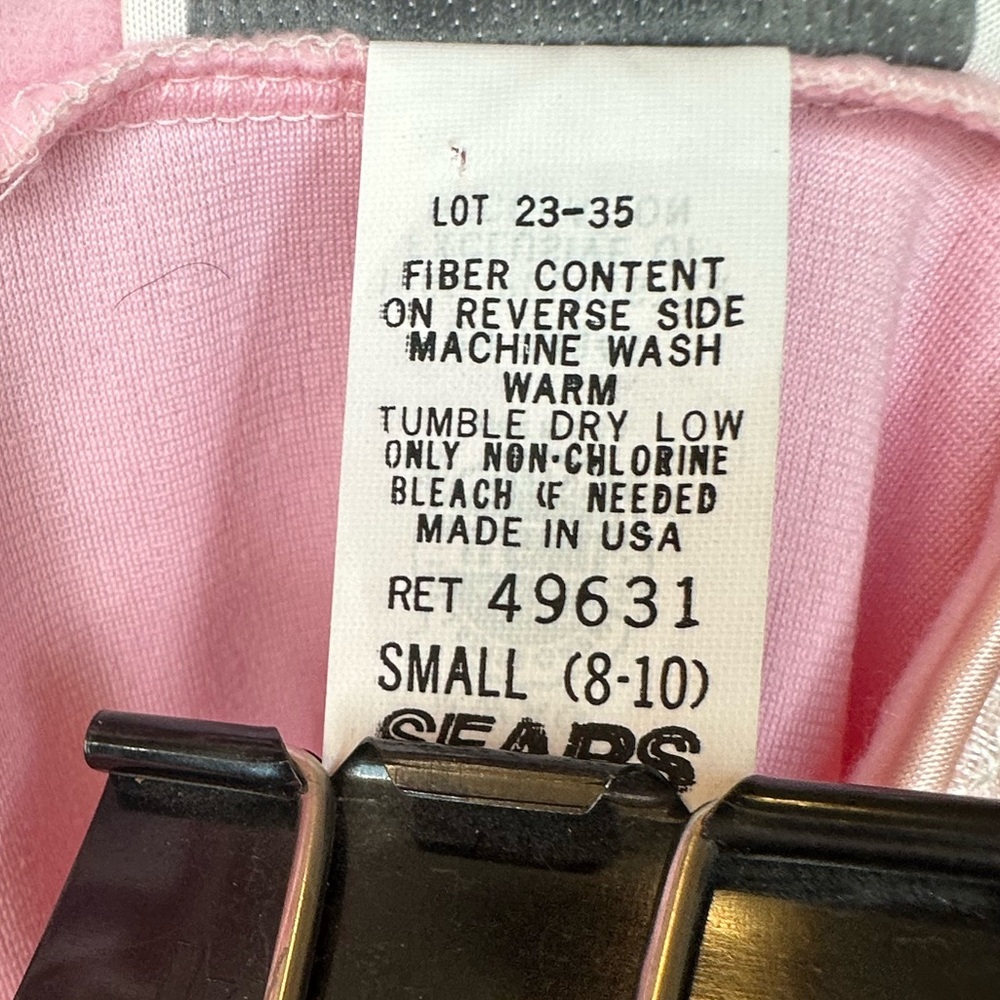 Vtg 70's Housecoat Robe Duster Pink Sears Apostro… - image 3